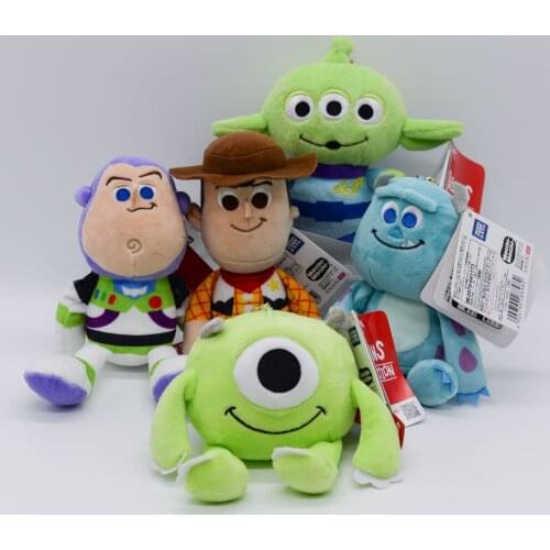Disney Toy Story Alien Woody Buzz Lightyear Stuffed Plush Monsters University Plush Toys Childrens Holiday Gifts