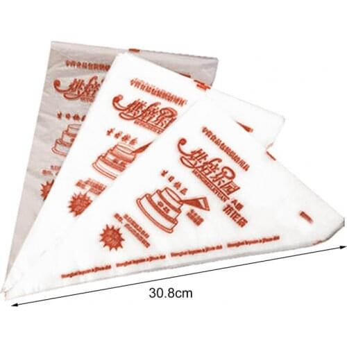 Hot Sale 50% 100Pcs Icing Bags Disposable Decorating Plastic Cake Cream Decorating Piping Bags for Kitchen