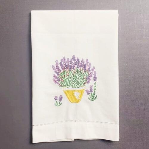 Set of 12 Fashion Handkerchiefs Towel 14"x22" White Hemstitch Dinner Napkins 20"x20" Embroidered Floral Placemats 14"x20"