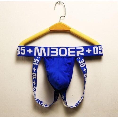 New 2019 Men Jockstrap Gay Underwear Jock Strap Sexy Cuecas Tangas Hombre G String Penis Pouch Lingerie