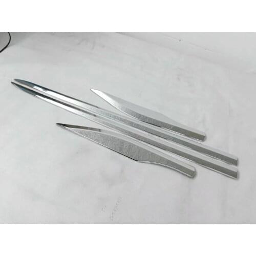 New! For Toyota C -HR CHR 2016 2017 ABS Chrome Side Door Body trim molding protector decoration trim