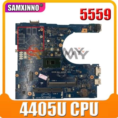 Original Laptop motherboard For DELL Inspiron 5559 Pentium 4405U Mainboard CN-096H02 096H02 LA-D071P SR2EX HDMI DDR3