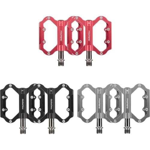 MTB Pedals Mountain Bike Pedals Wide Bearing Lightweight Aluminum Alloy Fiber Bicycle Platform Pedals for MTB Road Bike