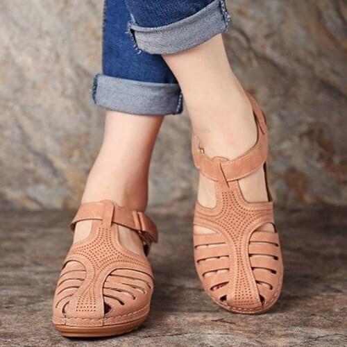 2020 Summer Women Sandals Soft Flat Slip On Female Casual Jelly Shoes Girl Sandals Hollow Out Flats Beach Footwear New