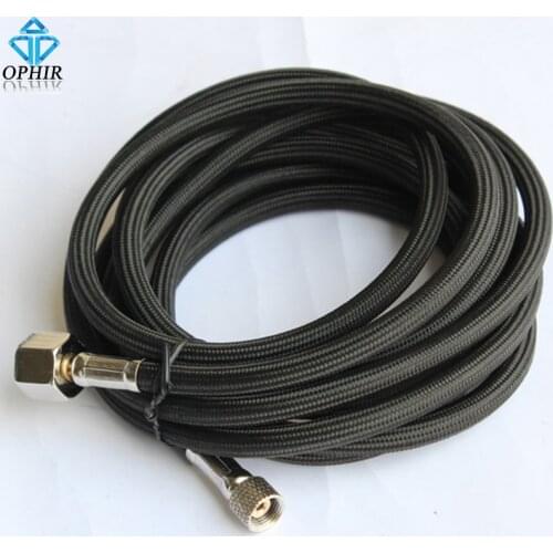 OPHIR 3M Nylon Braided AIR HOSE 1/8"-1/4" for Air Brush-Compressor Airbrush Accesories # AC037