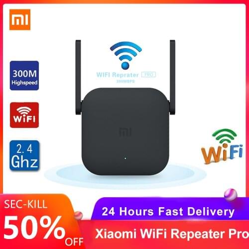 Xiaomi Mi WiFi Repeater Pro Extender 300Mbps Amplifier Network Expander Repeater 2.4G Home Roteador Wireless Network Mi Router
