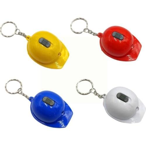 1pc Mini LED Helmet Shape Beer Bottle Opener Tool Gadgets Corkscrew Ring Accessories 4 Colors Cool Keychain A9B2