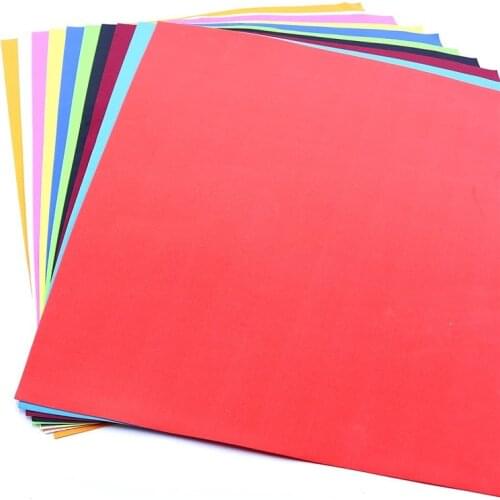 10 Pcs 50*50 Cm EVA Foam Paper DIY Craft Manual Gifts Card Decor Scrapbooking Materials Multicolour Flowers Party Sponge Paper