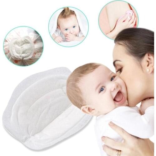 2/6/10/42/100pcs Breathable Absorbency Breast Pads Disposable Anti-overflow Maternity Nursing Pad Baby Feed Breastfeed Props