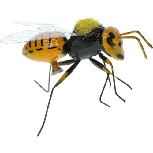 3 Piece Bee Realistic Insect Pot Hangers Fridge Magnet Colorful Garden Decor