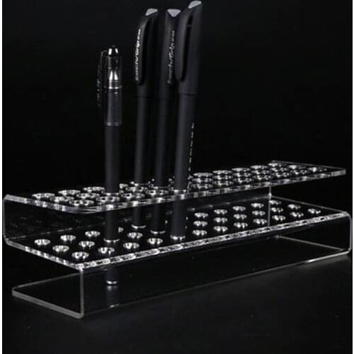 Acrylic Marker Pens display rack holder eyebrow Pencil Desk Organiser 36 Slot bo