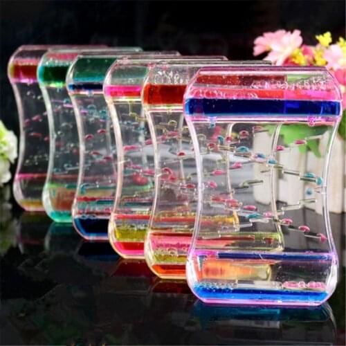 Anti Stress Fidget Toy Two-color Oil Drop Ladder Liquid Water Drop Sensory