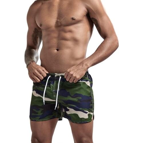Camouflag Swimwear Men Swimming Short Quick Dry Beach Boxers Shorts Swimsuit Sexy Swim Trunks Male Briefs Bathing Suit Sunga