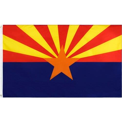 Yehoy hanging 90*150cm U.S. state Arizona Flag For Decoration