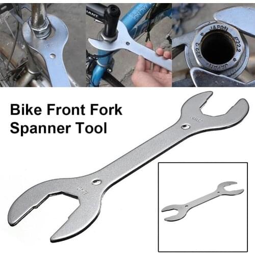 MTB Mountain Bike Front Fork Headset 30/32/36/40mm Steel Wrench Spanner Tool Portable Durable Bike Repair Tool