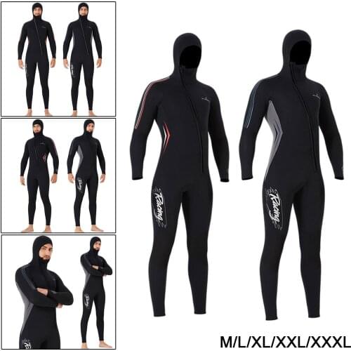 Diving Wetsuits 3mm Anti-Abrasion 4-Way Stretchy Full Length Scuba Deep Dive Suit Surfing Swimming Long Sleeve Rash Guard
