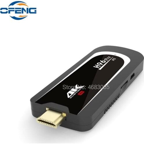 H96 PRO H3 dongle 4K Tv Stick Android 7.1 Amlogic S905X Quad Core 2G 16G Mini PC 2.4G 5G Wifi BT4.0 1080P HD Miracast TV dongle