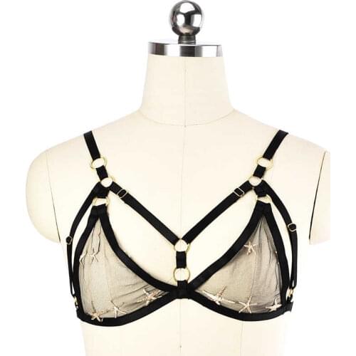 Lace perspective stars sexy strap underwear sexy sexy lingerie suitable for any body sexy and delicate