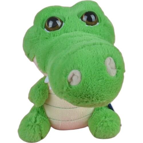 25cm Green Color Big Eyes Crocodile Stuffed Plush Toy Soft Doll Animals Alligator Girls Baby Kids Birthday Gift