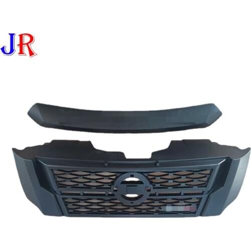Modified For Navara Front Grill For Navara NP300 D23 2015 2016 2017 2018 2019 Racing Grills Grille For Trims Meshes Grill