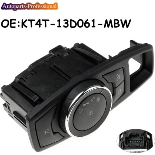 New Headlight Lamp Control Switch For Ford KT4T13D061MBW KT4T-13D061-MBW KT4T-13D061-LAW KT4T-13D061-ABW KA1T-13D061-CBW