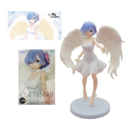 Sega Re:life In A Different World From Zero Rem Garage Kit Pvc Assembly Model Western Animiation Action Figure Kids Toys