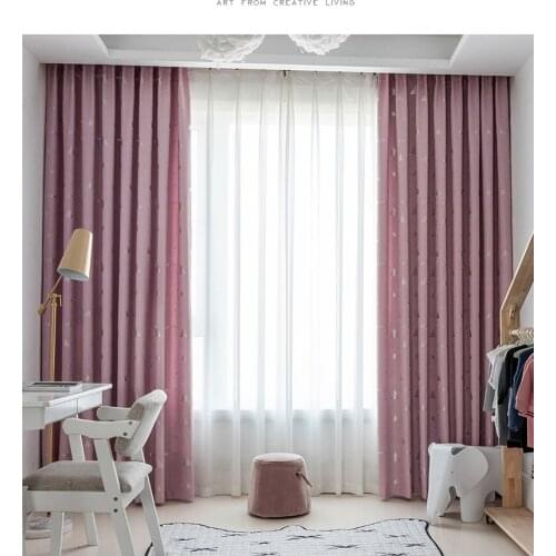 Curtains For Living Room Bedroom Blackout Curtain Hooks Customized Nordic Style Mordern Window Treatment шторы Rideau cortinas