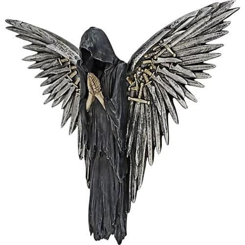 Resin Warrior Soul Sculpture Art Statue Landscape Lawn Figurine for Gift Outdoor Yard Accessory Reading Room Garden Decoration