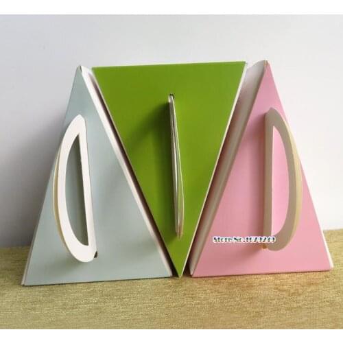 T riangle cut cake Mousse Cake Packaging Box, Cheese Box, t riangle Packaging Boxes 100pcs/lot