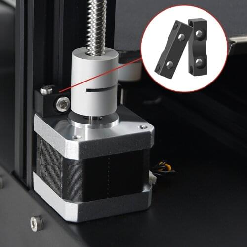 2PCS 3D Printer Parts Black 42-34 RepRap for 42mm Stepper Motor i3 Printer Ender 3 CR10 Pro Z Axis 3D Motor Special Corner Code