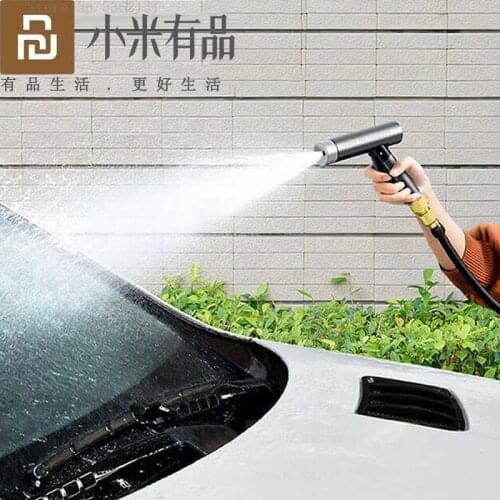 Youpin High Pressure Car Wash Water Gun Sprayer Extension Telescopic Hose Spray Machine Washing Water Sprinkler For Car & Garden