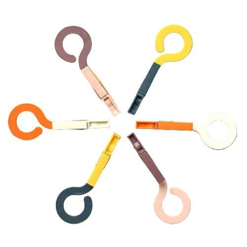 10pcs Clamp Sealer Food Bag Sealing Clip Fresh-Keeping Clamp Sealer for Food and Snack Bags Kitchen TN88