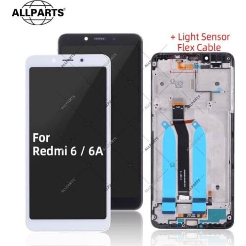5.45'' LCD For XIAOMI Redmi 6 LCD Display Touch Screen With Frame Digitizer For XIAOMI Redmi 6A LCD Display 1440*720