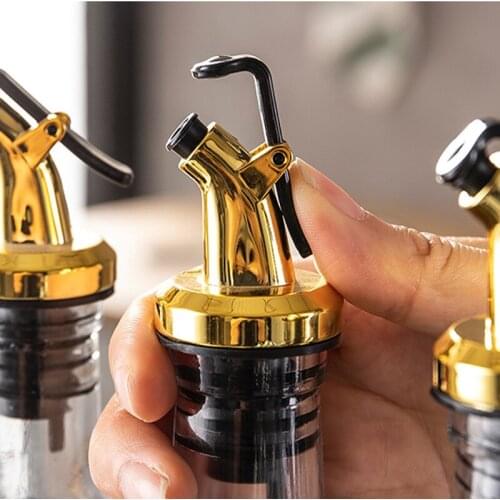 3PCS Bottle Stopper Leak Proof Wine Bottle Stopper Bottle Cap Wine Pourer Spout Stopper Dispenser Olive Oil Sprayer Kitchen Tool