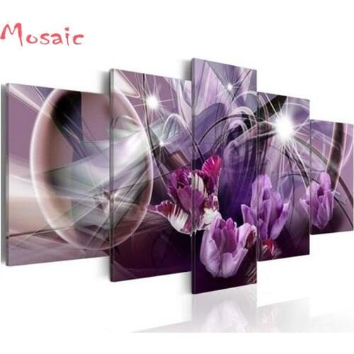 5pcs abstract love kissing DIY 5D Diamond Embroidery Full Resin square/round Diamond Picture Home Decor Mosaic Diamond Painting
