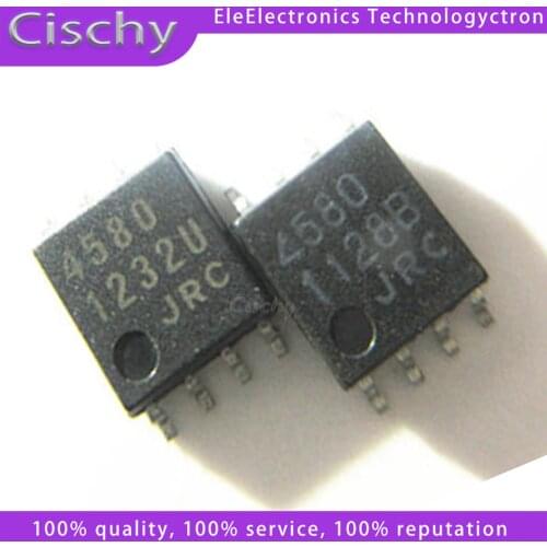 10PCS NJM4580M JRC4580 4580 4580D SOP-8