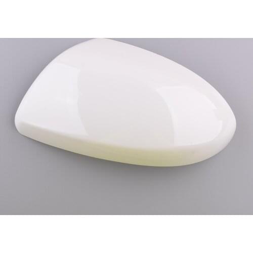 Car Exterior Front Left Side Wing Rear View Mirror Cover Cap ABS White Fit for Mazda 3 2010 2011 2012 2013