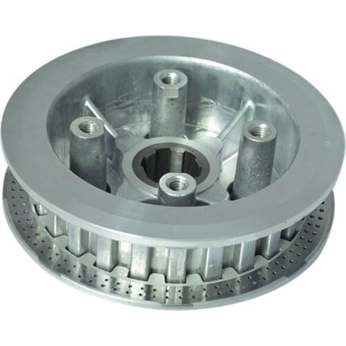 Center Clutch Hub Drum Pressure(5pcs Clutch Friction Disc 4pcs Iron Clutch Plate)for CG125 CG150 ATV Buggy Tricycle