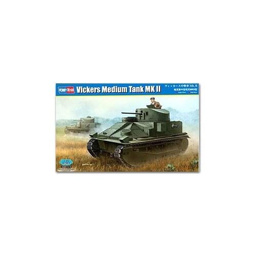 Hobby Boss 1/35 scale tank models 83879 Vickers Mk.II medium chariot