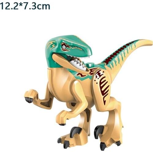 Jurassic Dinosaur Building Blocks Toys Park Compatible Major Brand Gifts Simulation Animal Rex Raptor