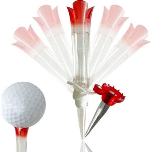 Mini Magnetic Golf Tee, 360-degree rotatable golf tee, three-color 85mm ball rack, outdoor golf accessories, portable