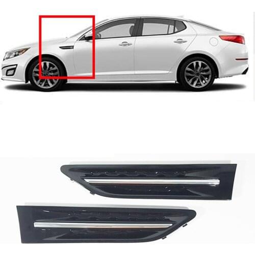 Genuine Front left right side fender trim panel trim cover fender vent trim for kia Optima K5 2011-2015 877712T000 877722T00