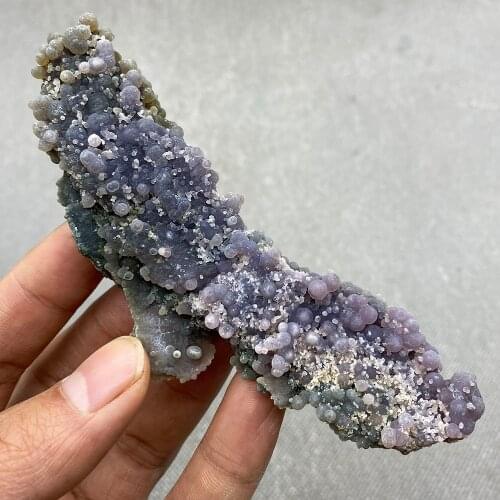 Natural grape agate mineral specimen stones and crystals healing crystals quartz gemstones free shipping 11