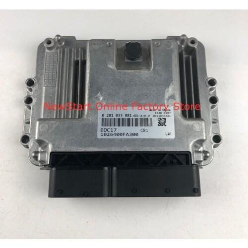 NEW Engine Computer Board ECU Electronic Control Unit 0281033881 1026400FA300 HFC4DA1-2D