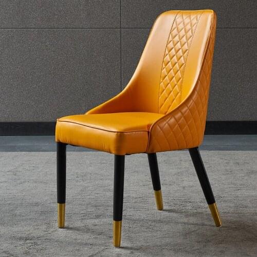 Dining chair modern minimalist home Chinese restaurant solid wood chair backrest stool leisure creative chair