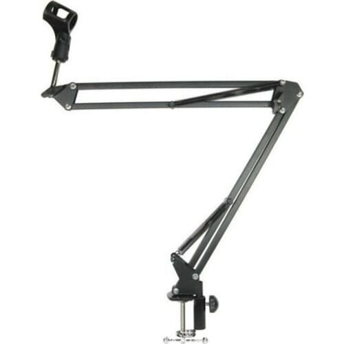 Mic Stand, Microphone Suspension Boom Scissor Rack, Adjustable, for Studio Broadcasting, Stages, and TV Stations(1 PCS)