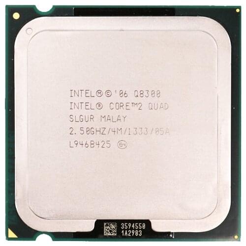 Intel Core2 Quad Q8300 Processor 2.5GHz 4MB Cache Desktop LGA 775 CPU