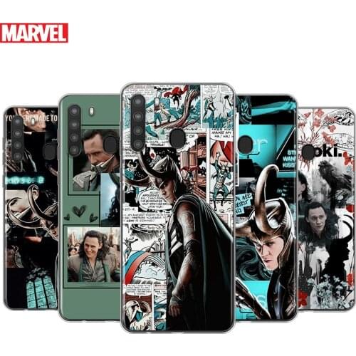 Marvel Avengers Loki For Samsung A90 A80 A70 A70S A60 A50 A40S A30 A20 A10S A10E A10 A2 Core Transparent Phone Case