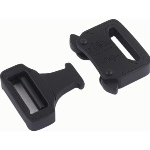 27mm Black Adjuster Slide Release Buckles Adjustable Backpack Buckles Strap Belt Bag Clasp Clip Lock Dog Collar Webbing Hardware