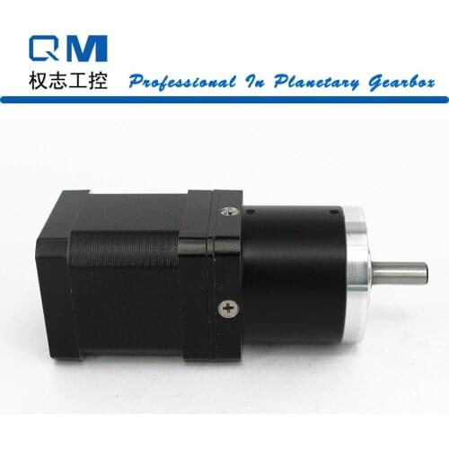 Nema 17 gear stepper motor L=48mm planetary reduction gearbox ratio 30:1 cnc robot pump